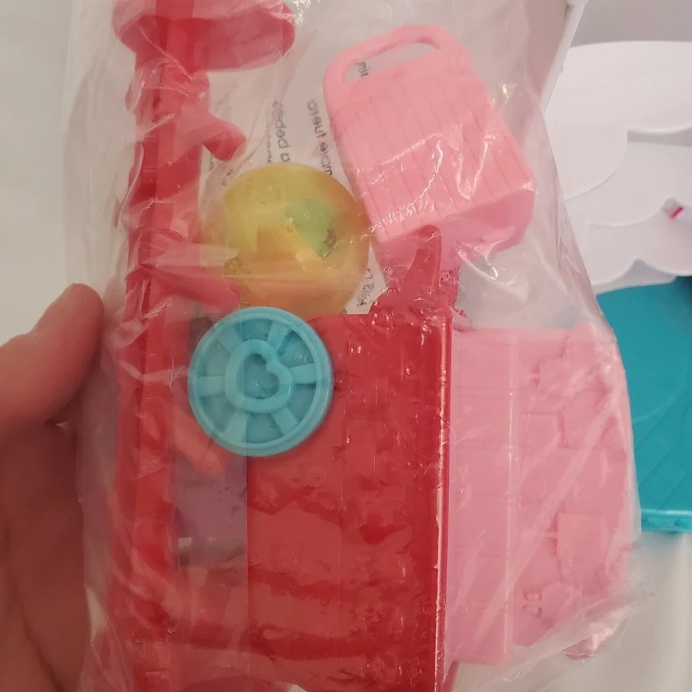 Shopkins Food Fair Sweet Spot Gumball‎ Machine Playset Used Complete